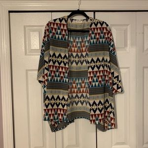 Tribal Print Kimono